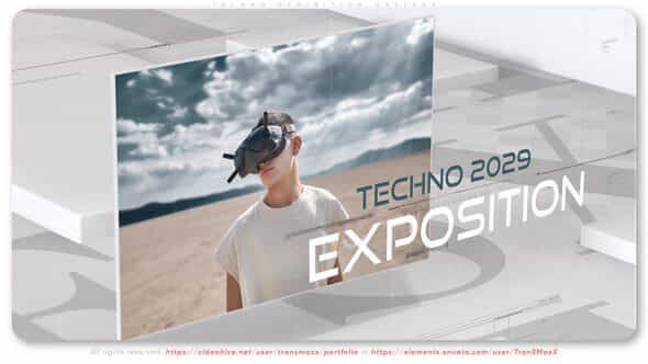 Techno Exhibition Gallery - VideoHive 42616537