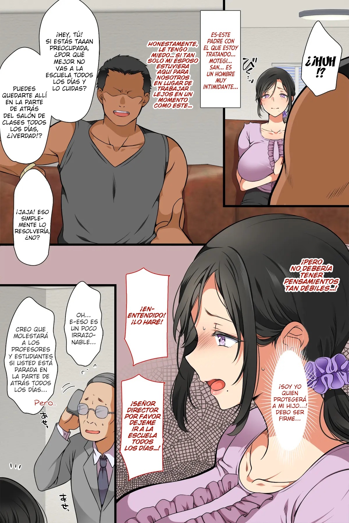 [Maron Maron] Hitozuma ga Classmate ni!  ¡UNA MILF QUE SE CONVIRTIÓ EN UNA COMPAÑERA DE CLASE! [Spanish] [Dartex]