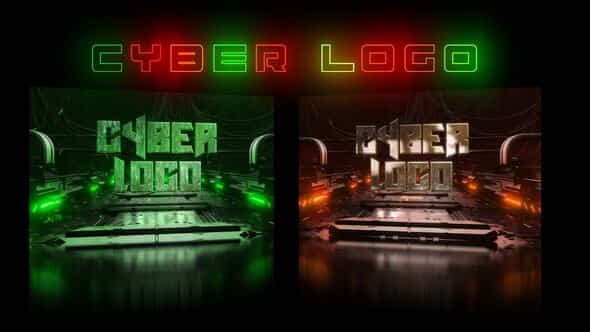 Cyber Logo - VideoHive 36193538