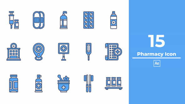 Pharmacy Icon - VideoHive 48513287