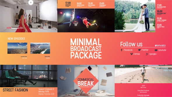 Minimal Broadcast Package - VideoHive 18204222