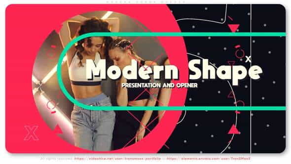 Modern Shape Opener - VideoHive 32849252