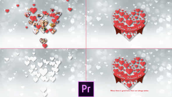 Valentine Romantic Hearts - VideoHive 37424548