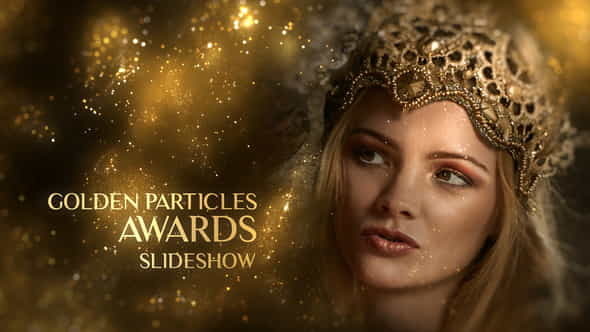 Golden Particles Awards Slideshow - VideoHive 37183864