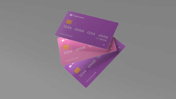 Credit Card Promo Mockup - VideoHive 50280817