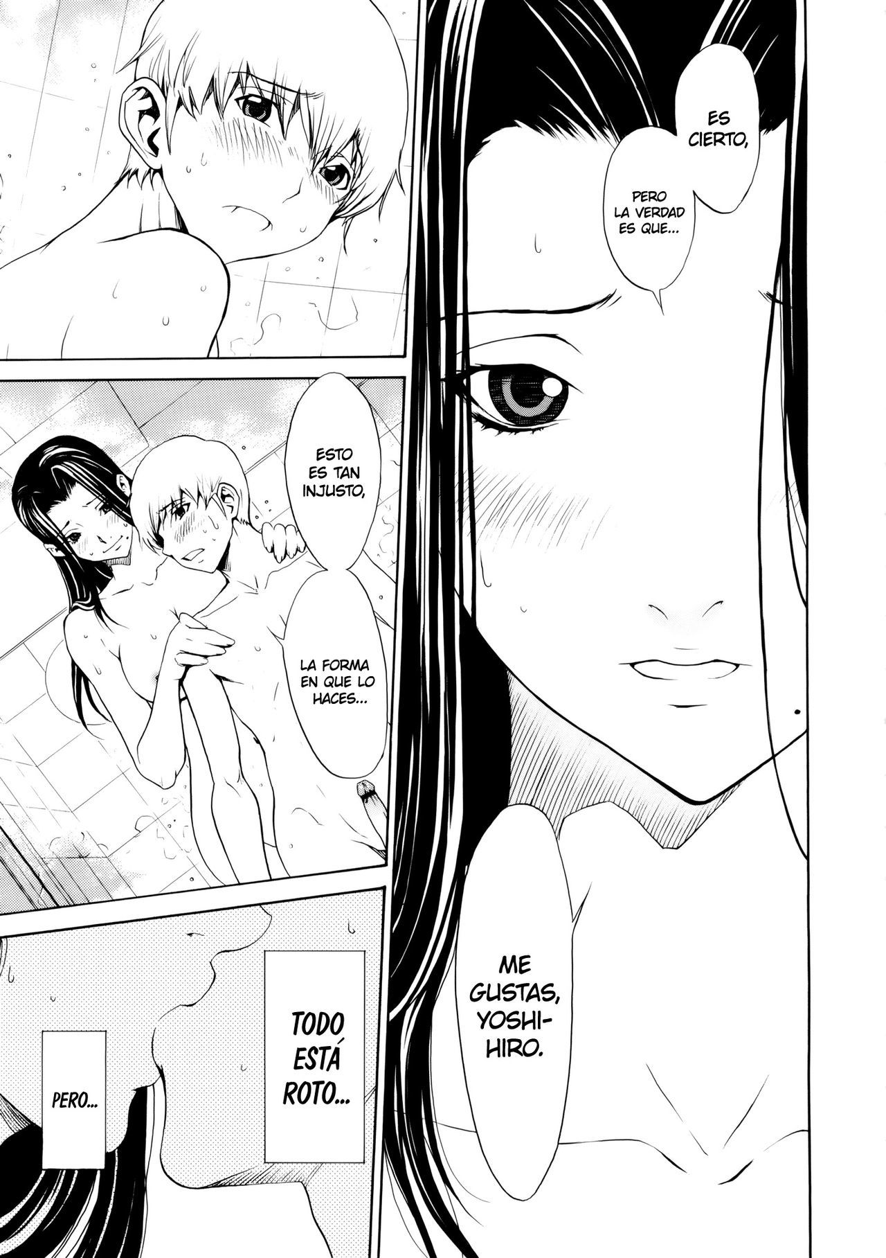 [OKAWARI] Bijin na Haha to Tsuyoki na Classmate Ch. 1-3  Hermosa Madrastra y Segura Compañera de Clases Ch. 1-3 [Spanish] [K.A. Works y Gokiburi]