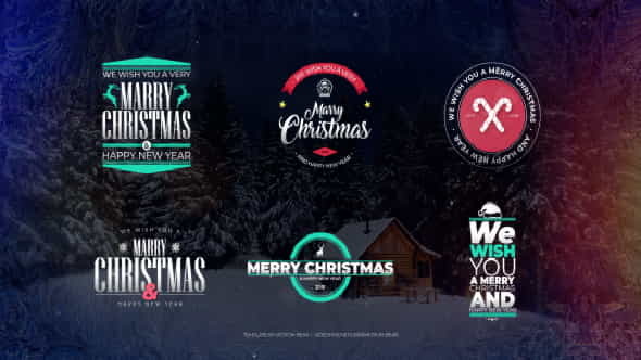 Atmospheric Christmas Titles - VideoHive 21114168