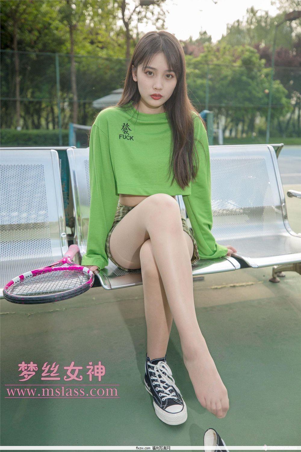 梦丝女神MSLASS - 香萱 网球少女(35)