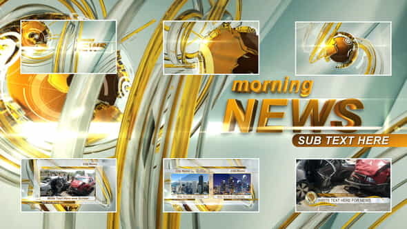 Morning News Intro | News - VideoHive 23475763