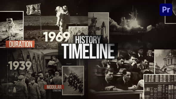 History Timeline Slideshow - VideoHive 37345832