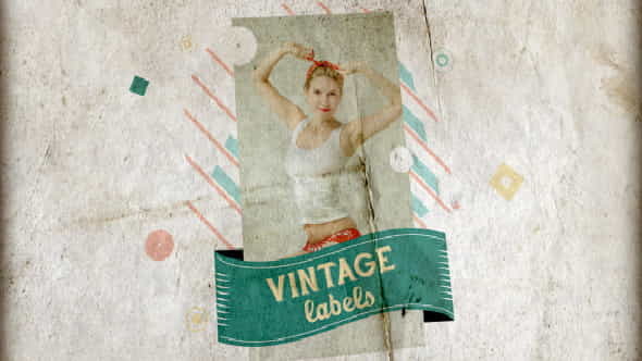 Vintage Labels 3 files - VideoHive 6032600