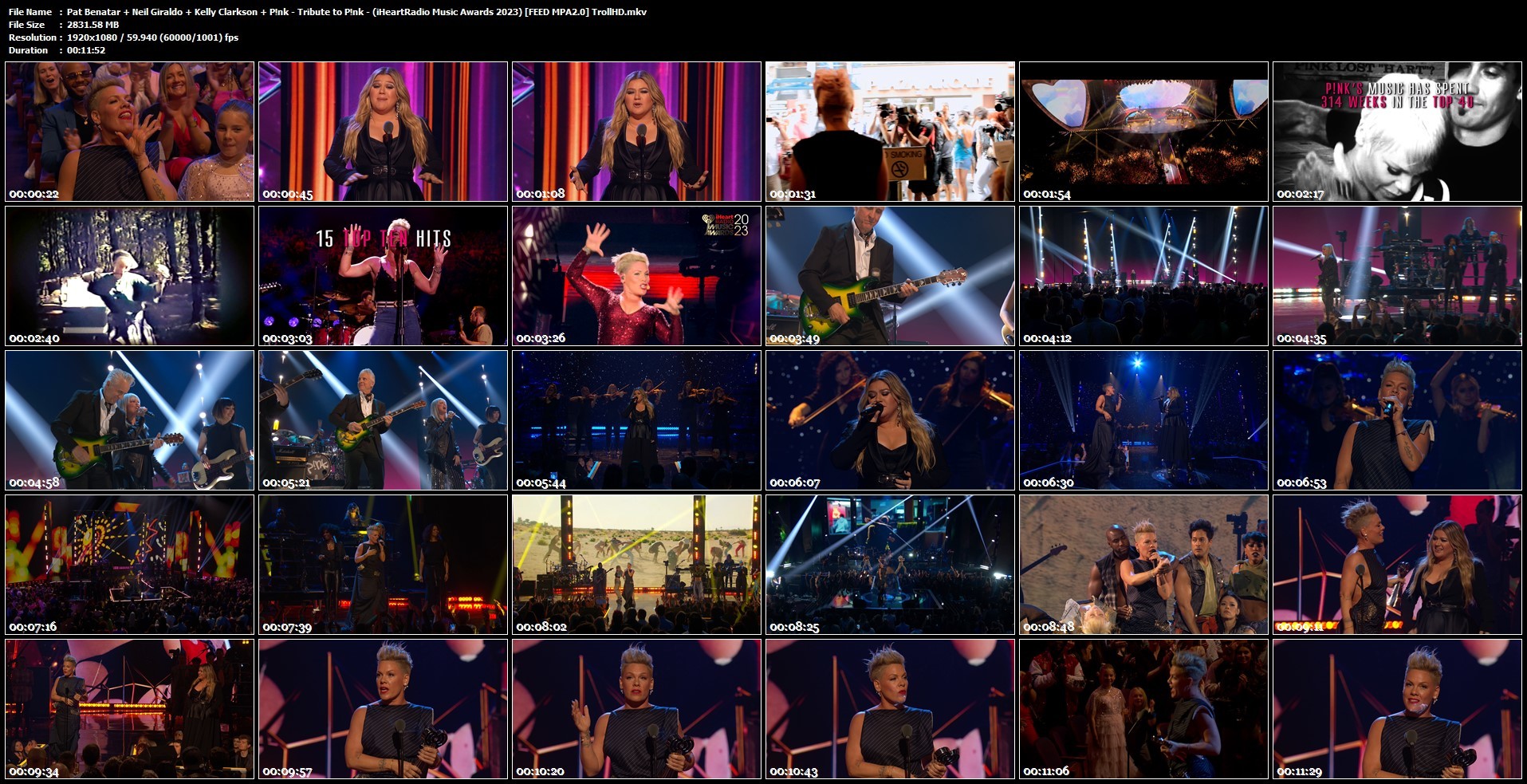 FEED - Pat Benatar + Neil Giraldo + Kelly Clarkson + P!nk - Tribute to