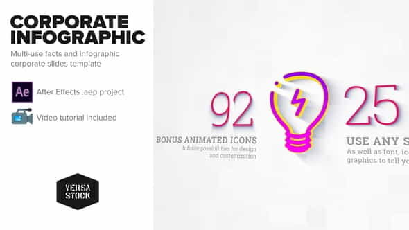 Corporate Infographic Slides - VideoHive 23645881