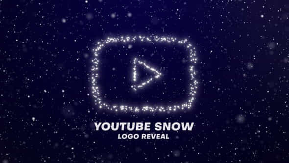 Youtube Snow Logo Reveal - VideoHive 49930614