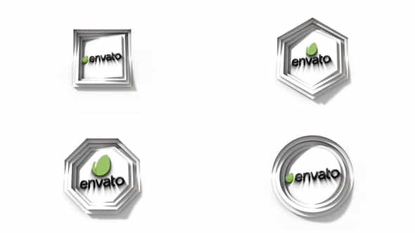 Gyroscope Rings Logo Pack - VideoHive 28038920