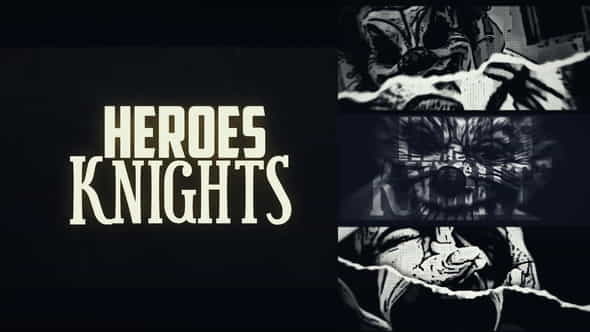 Heroes Knights Logo Intro - VideoHive 24805200