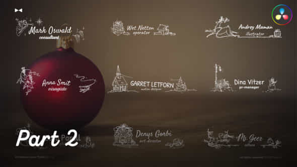 Christmas Lower Thirds - VideoHive 47932864