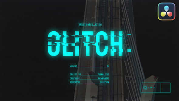 Glitch Transitions For Davinci Resolve Vol 04 - VideoHive 50471031