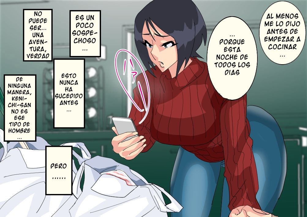 [Koubaitei] Teishu no Otouto ni Netorareta Wakazuma [Spanish]