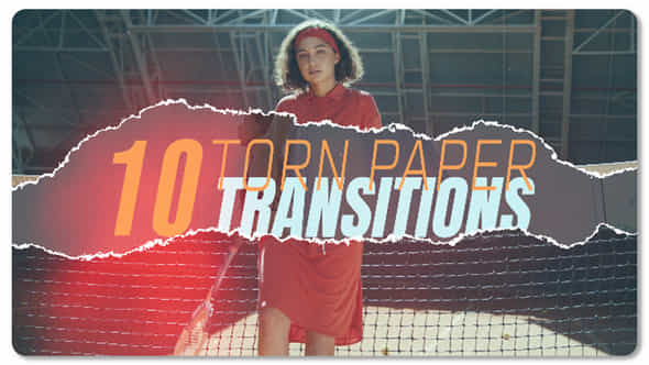 Torn Paper Transitions - VideoHive 54089794