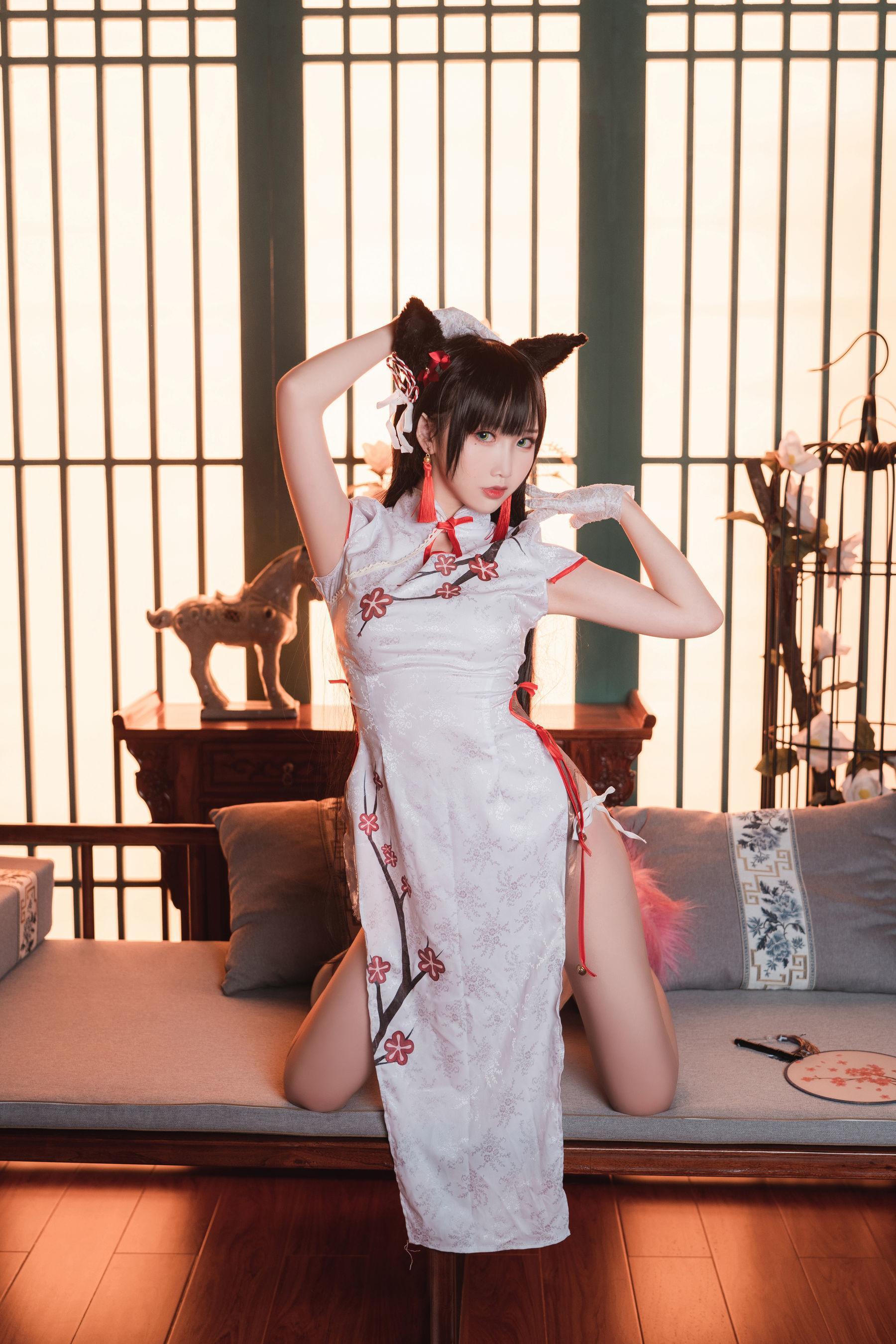 [网红COSER] Coser面饼仙儿 – 旗袍爱宕 写真集(10)