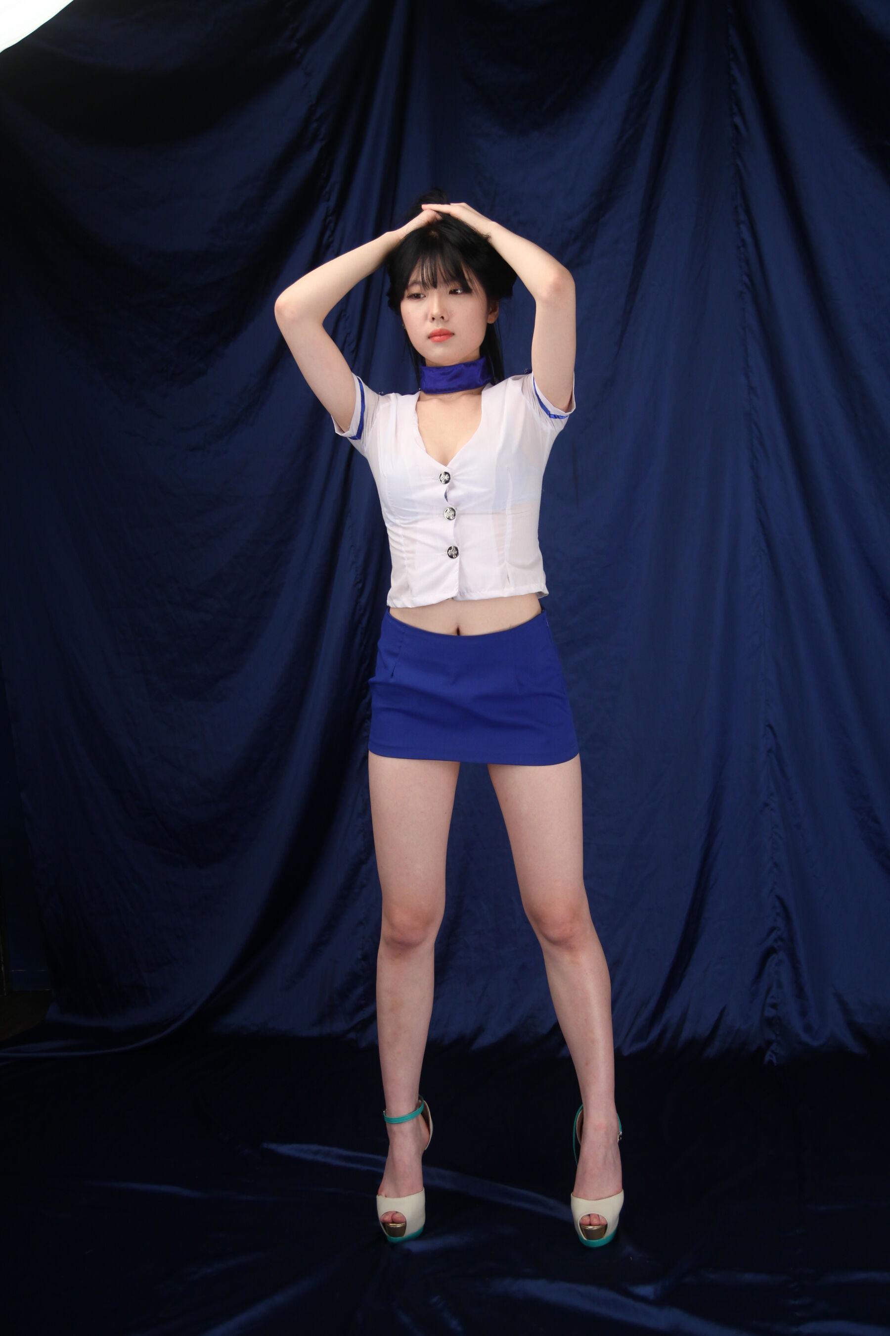 韩模人体 韩模汉娜（한나）人体私拍套图(45)