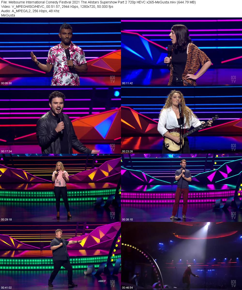 Melbourne International Comedy Festival 2021 The Allstars Supershow Part 2 720p HEVC x265