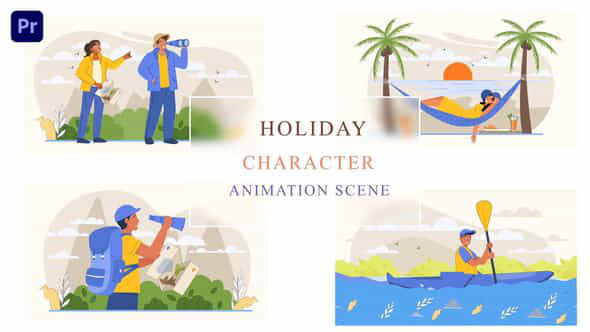Vacation Holiday Animation - VideoHive 43660506