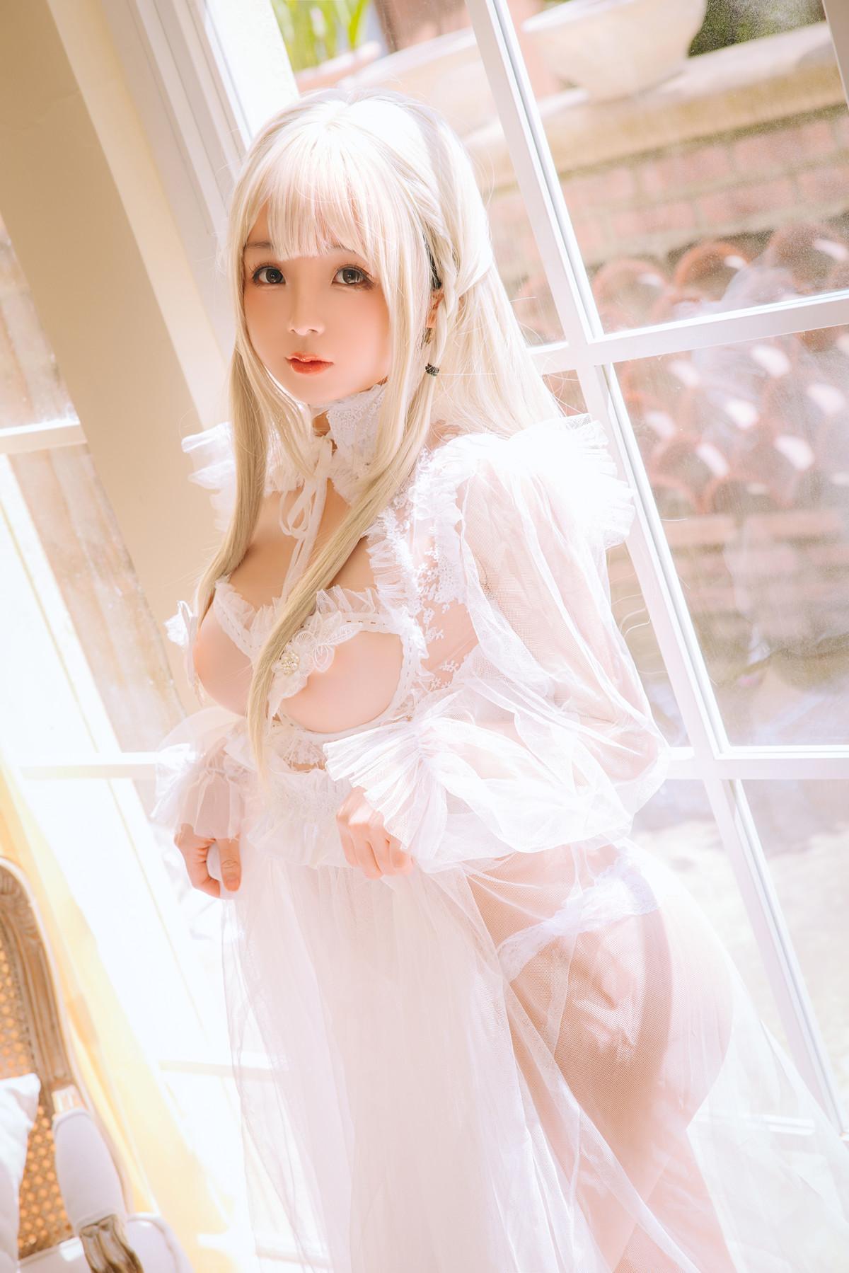 Cosplay Rinaijiao日奈娇 白纱衣 Set.01(24)