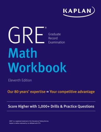 GRE Math Workbook, 11th Edition