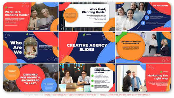 Creative Agency Slides - VideoHive 49183897