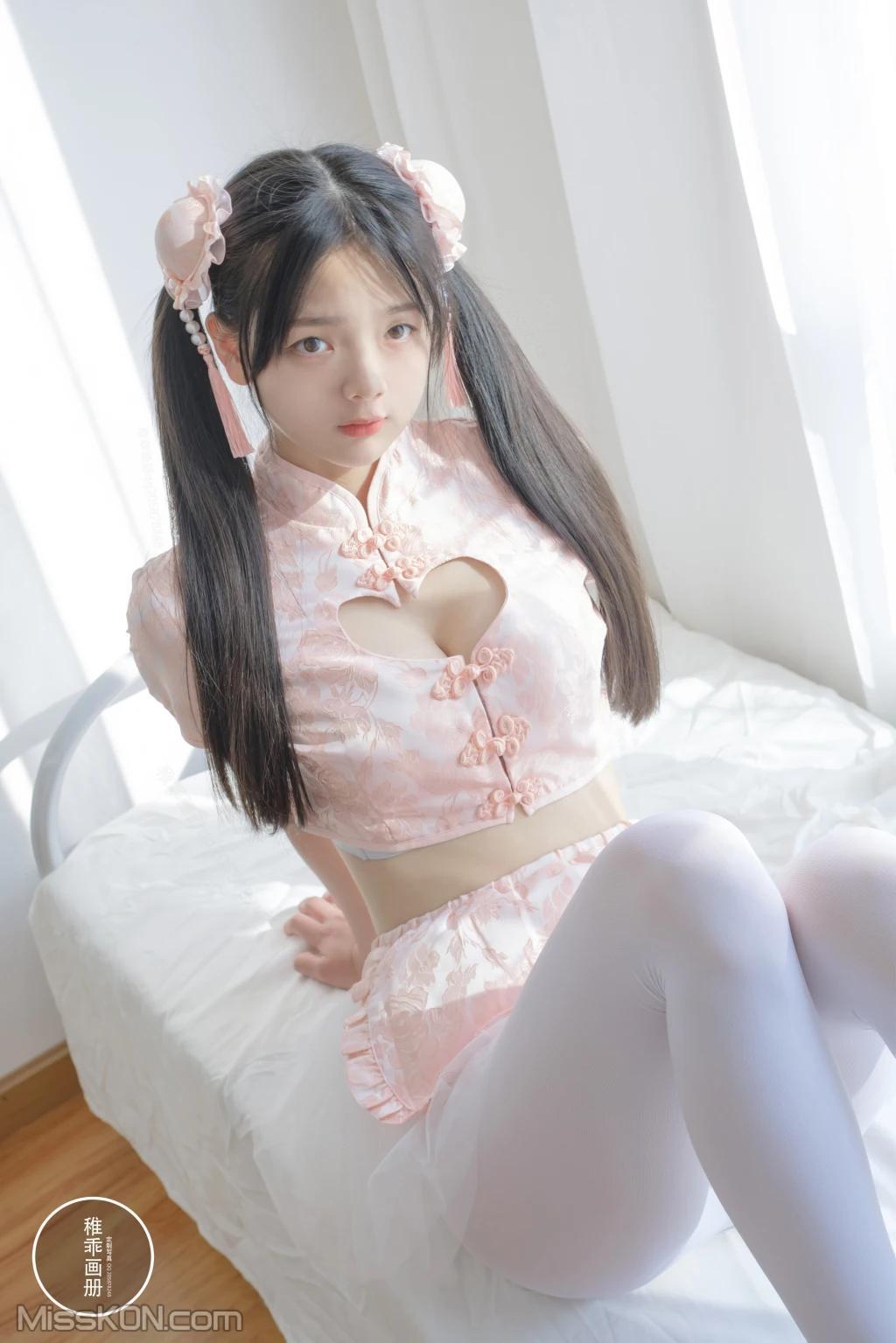 Coser@稚乖画册: 晴空 赤西夜夜 白丝 (84 photos )(6)