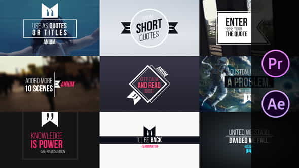 Short Quotes - VideoHive 21811904