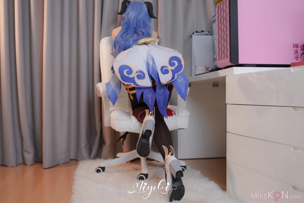 Coser@铃木美咲 (Misaki Suzuki): 想见你-(甘雨篇) (45 photos )(4)