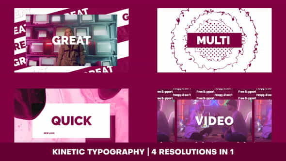 Trendy Typography Promo - VideoHive 36137312