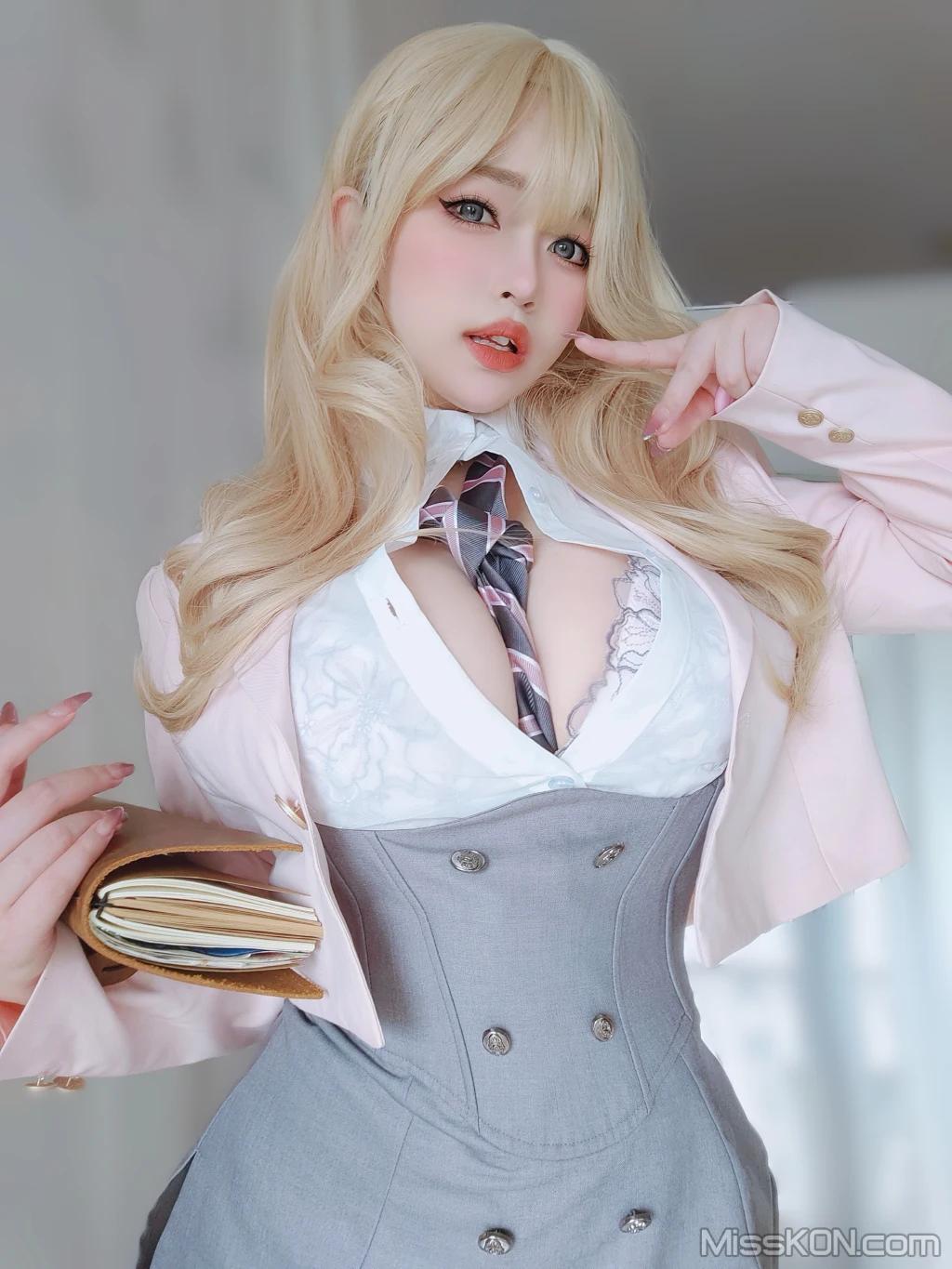Coser@女主K: 催眠傲娇的前辈 (78 photos)(71)