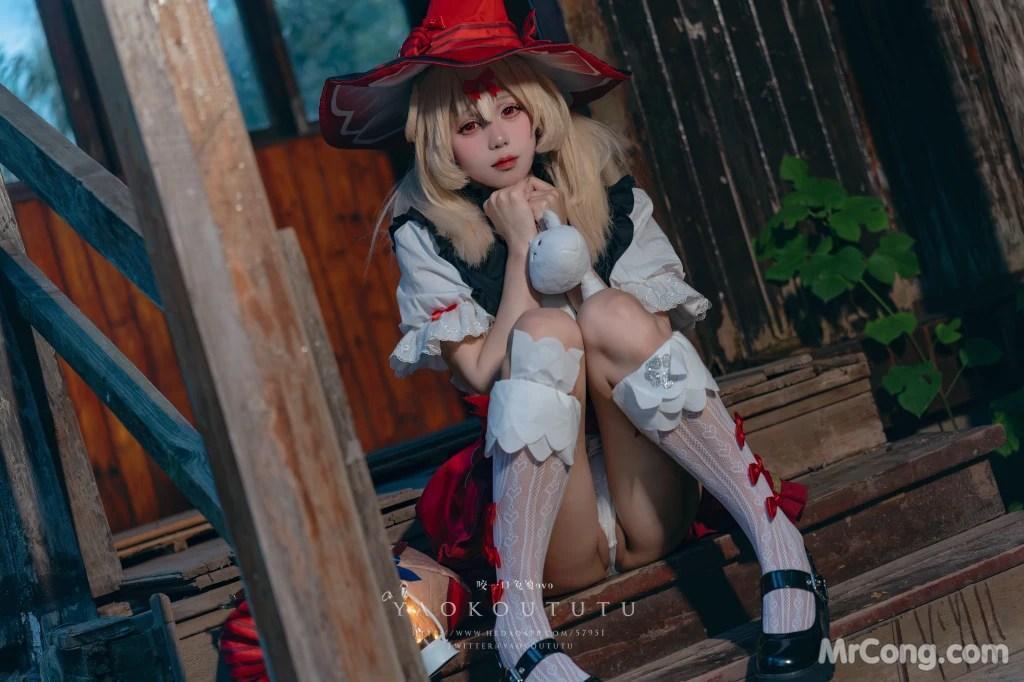Coser@黏黏团子兔: 琪花星烛·可莉 可莉炸鱼舞 (66 photos )(18)