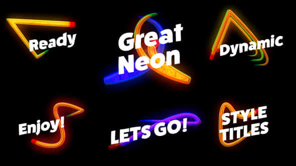 NeonBig Titles - VideoHive 45239144