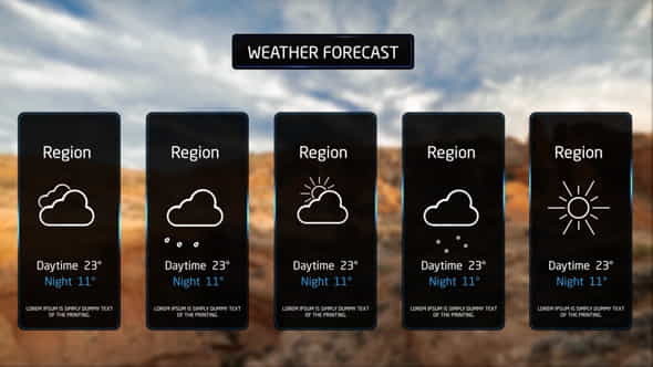 Weather Forecast Broadcast - With - VideoHive 11434523