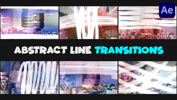 Abstract Line Transitions After Effects - VideoHive 51010894