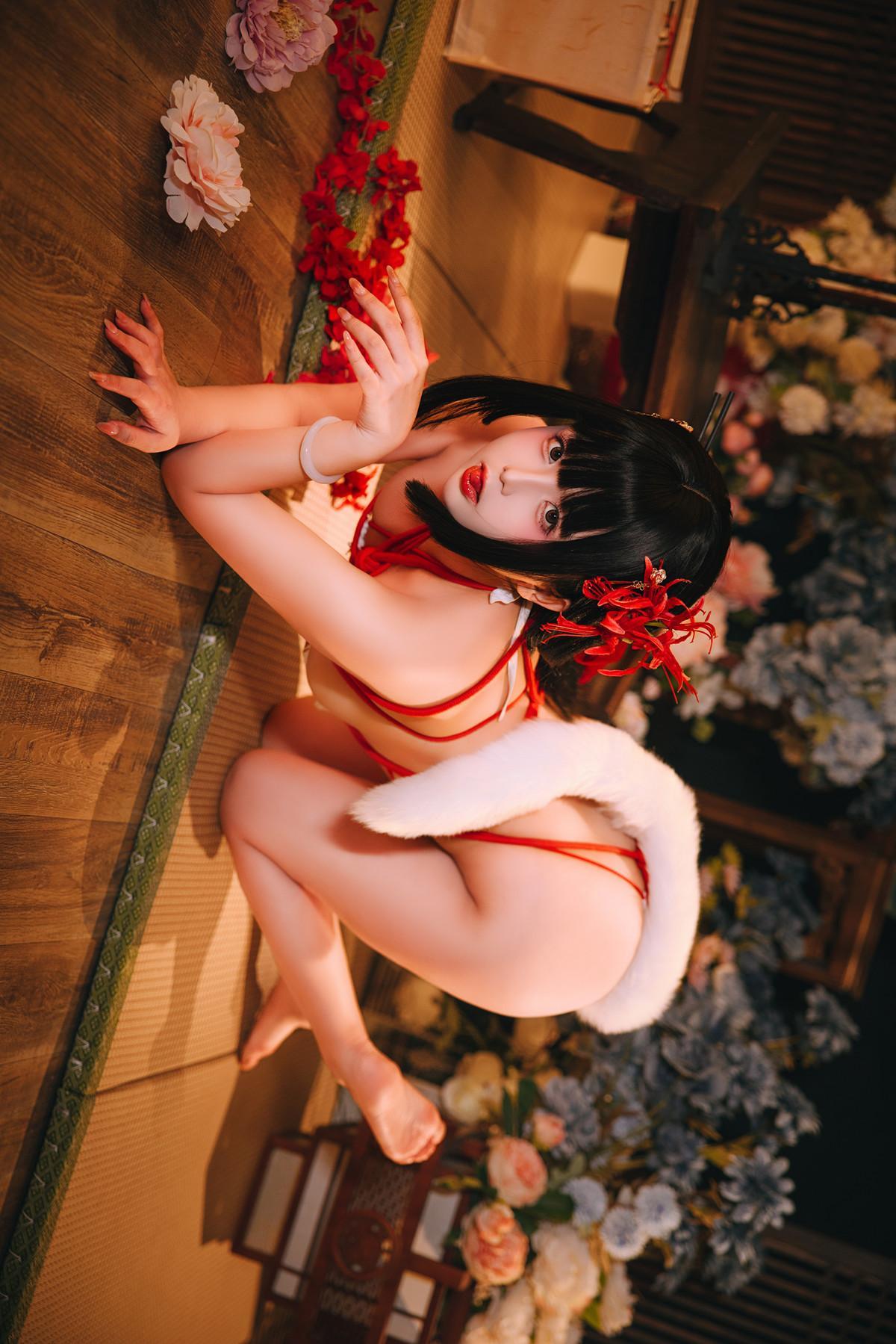 Cosplay Rinaijiao日奈娇 花魁狐妖 Set.01(55)