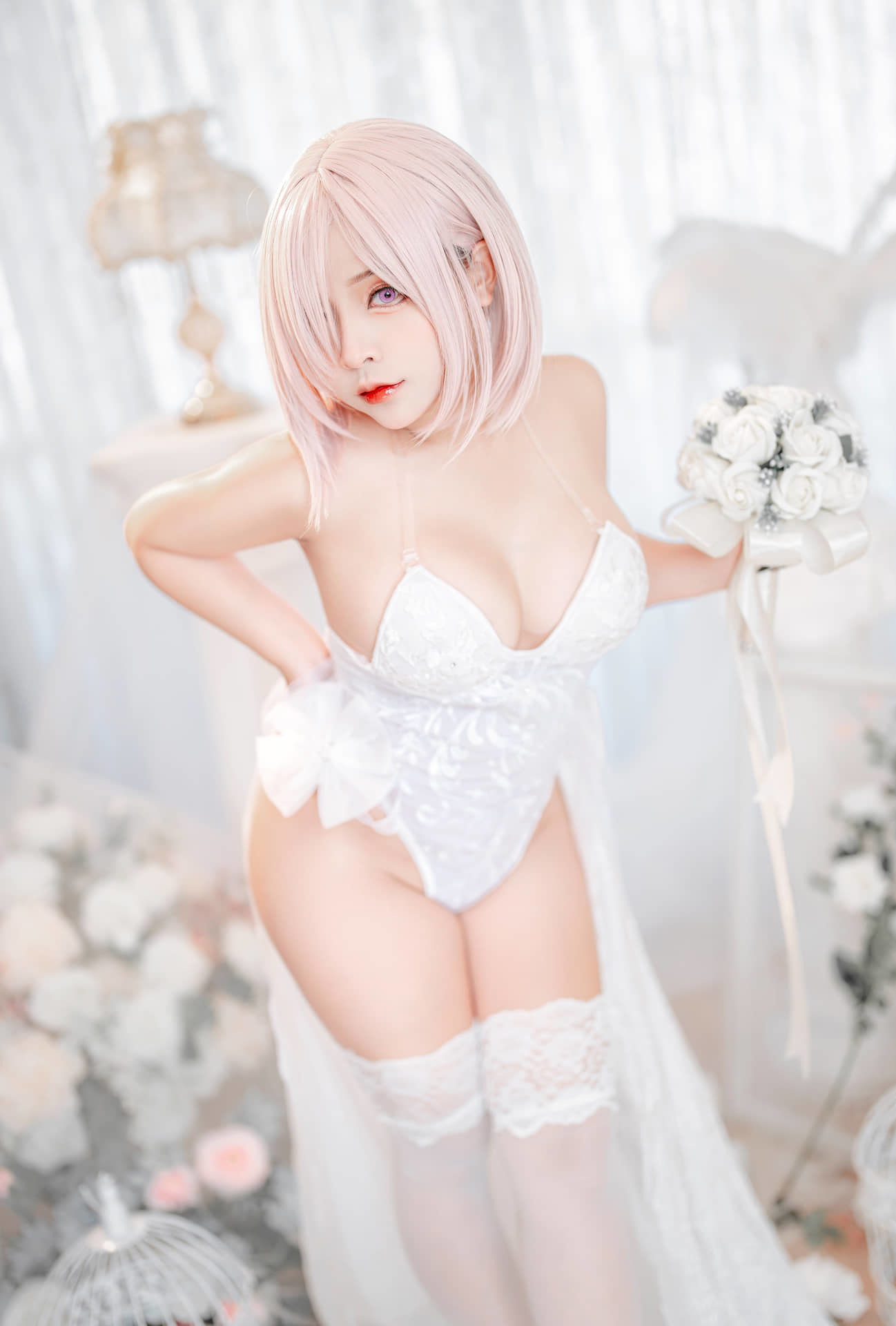 Sayo Momo -Mashu White Lingerie Body Oil