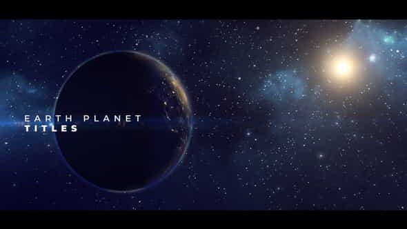 Earth Planet Titles - VideoHive 23254564