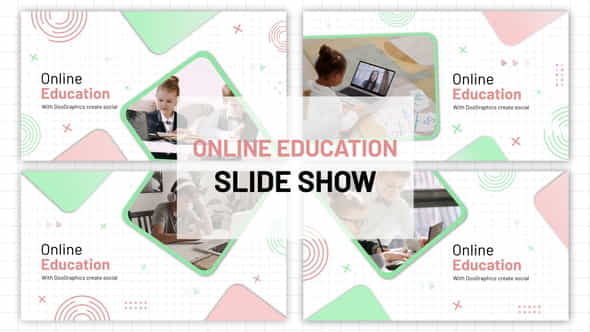 Online Education Slideshow - VideoHive 36570915