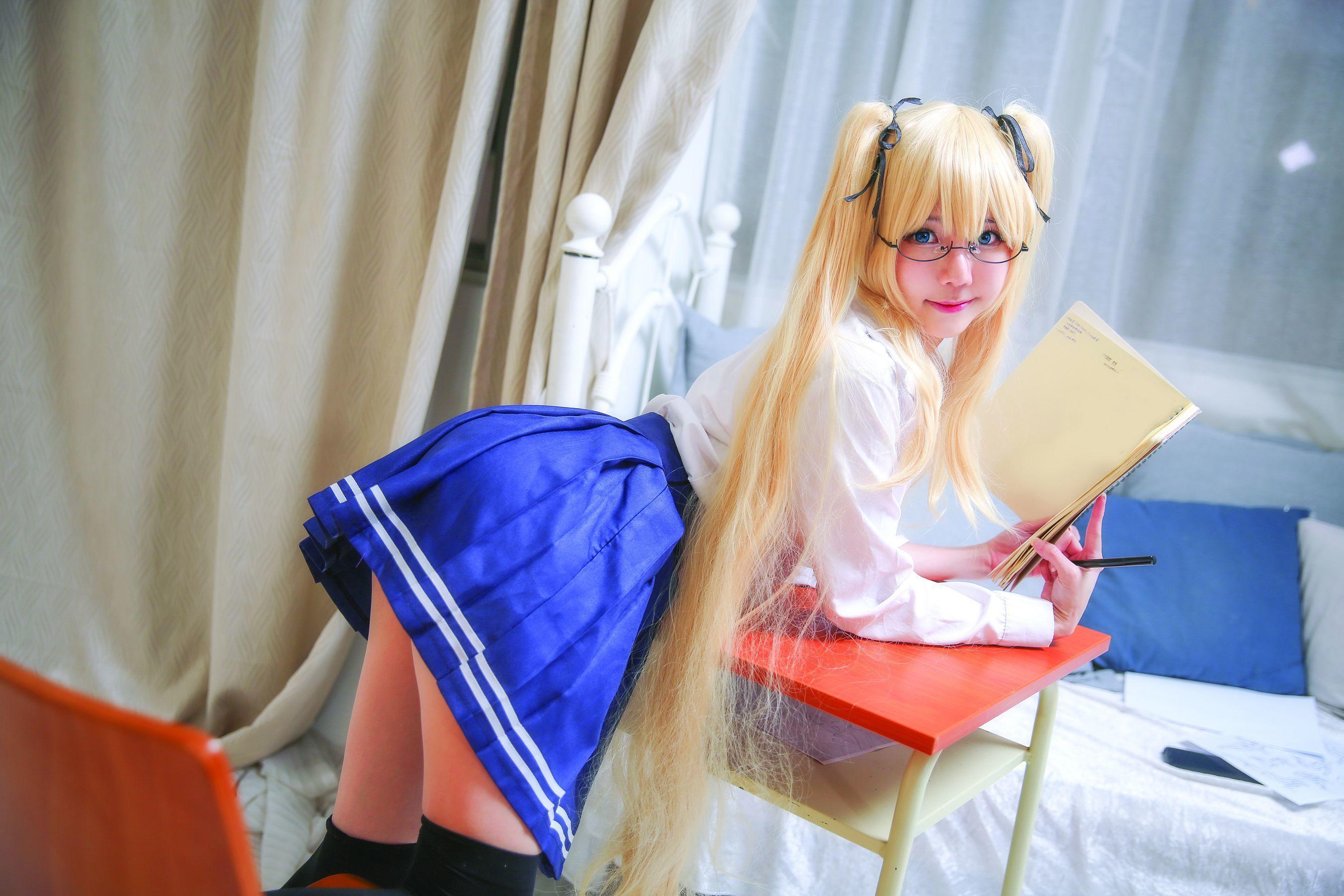 [网红COSER] Sally Dorasnow – Eriri School Girl(6)