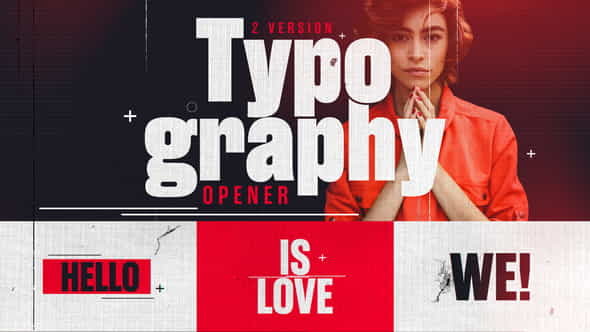 Typography - VideoHive 22786900
