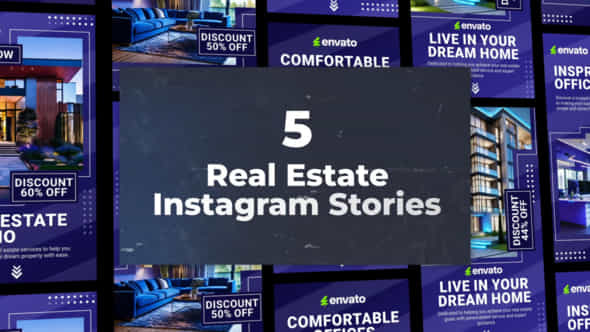 Real Estate Instagram Stories Pack V2 - VideoHive 56463032