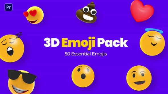 3D Emoji Pack - VideoHive 50499777