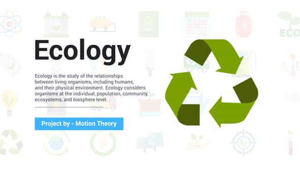 Ecology Icons - VideoHive 37182318