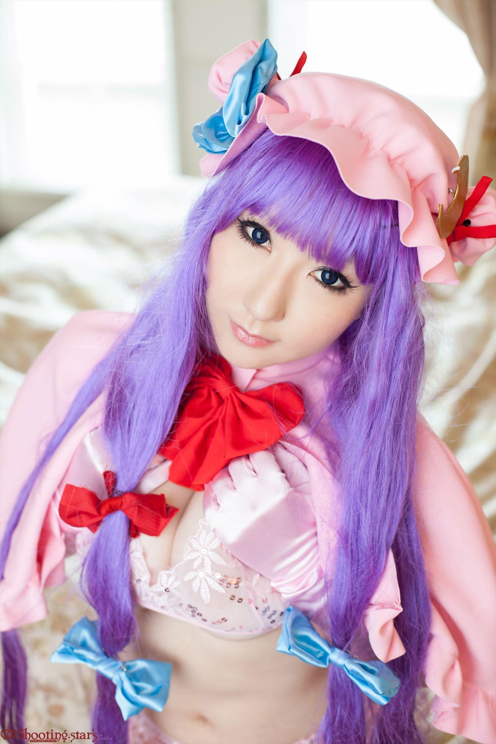 绫香サク (サク綾香 Saku Ayaka) 《東方Project》Patchouli Knowledge [Shooting Star’s] 写真集(61)